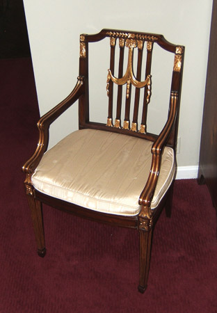 0005 8083 Period style armchair
