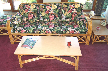0025 7789 Rattan porch furniture