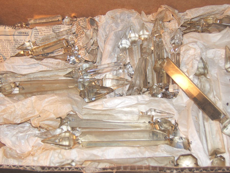 025 4352 Crystal chandelier parts