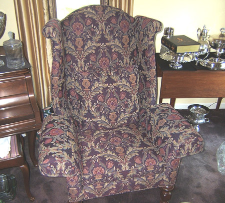 0036 7849 Upholstered Armchair